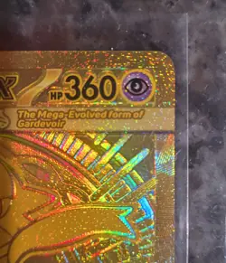 Pokemon Mega Evolution, Mega Gardevoir Ex 187/132 GOLD, NM Pack Fresh - Image 5
