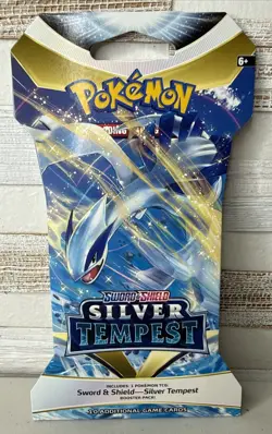 Pokemon Sword and Shield Silver Tempest Booster 8 Packs - Image 5