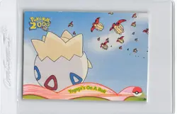 TOGEPI'S ON A ROLL #1 - NON-HOLO BLUE LOGO - POKEMON THE MOVIE 2000 - MP - Image 1