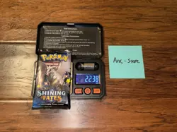 Super Heavy!!! 22.38g Pokemon SHINING FATES Booster Pack Sealed New A1 - Image 1