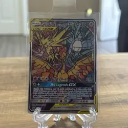 Pokemon TCG Moltres Zapdos Articuno GX SM210 Hidden Fate Promo - Image 1