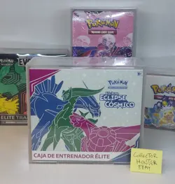 Pokemon TCG Cosmic Eclipse Elite Trainer Box Factory Sealed Mint! Spanish ETB - Image 2