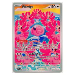 2023 Pokemon Flamigo SV Paldea Evolved Illustration Rare #227/193 Near Mint - Image 1