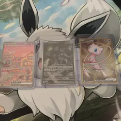 Pokemon 151 UPC promo cards Mew EX, Mewtwo, Metal Mew EX, SV052 SV053 - Image 1