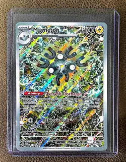 Magneton SVP 159 Black Star Promo Holo Card Surging Sparks, Pokemon TCG Minty - Image 1