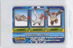 SLAKOTH - VIGOROTH - SLAKING - EVOLUTION CARD - Pokemon Advanced 2003 - LP/MP - Image 1