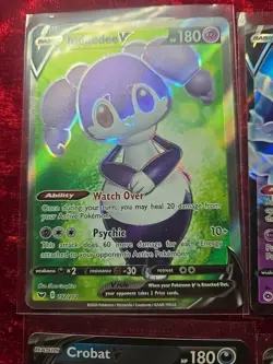 8 Pokemon Card Lot V Vmax And 2 Full Art Trainers - Image 2