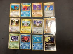 Vintage POKEMON Pocket Monsters JAPANESE (12) CARD LOT USA seller. 📈🔥 - Image 1