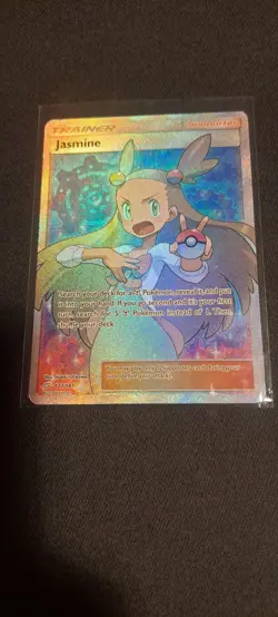 Jasmine 177/181 Sun&Moon Team Up Holo Ultra Rare Card 2019 NM - Image 1