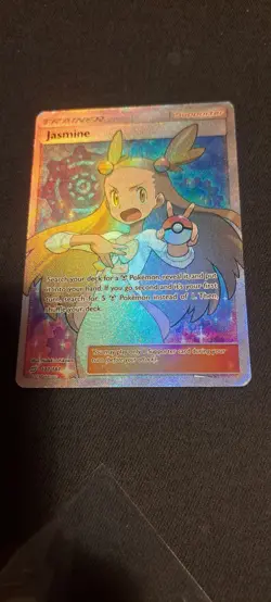 Jasmine 177/181 Sun&Moon Team Up Holo Ultra Rare Card 2019 NM - Image 2