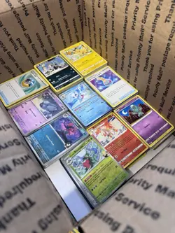 🔥 17lbs 4200+ UNSEARCHED Pokemon Bulk Lot! Some Holos & Vintage Cards LP/NM ✨ - Image 4