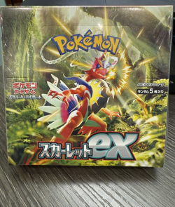 Pokemon Card Game Scarlet & Violet Booster Box Scarlet EX BOX Japanese Sealed - Image 1