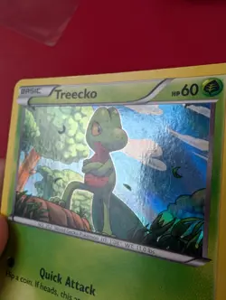 Treecko XY36 Holo Promo Pokemon Card Excellent Condition - Image 4