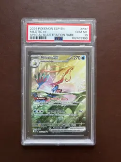 PSA 10 Milotic EX 237/191 SIR Surging Sparks 2024 Pokemon Card GEM MINT - Image 1