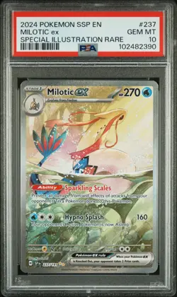 PSA 10 Milotic EX 237/191 SIR Surging Sparks 2024 Pokemon Card GEM MINT - Image 2