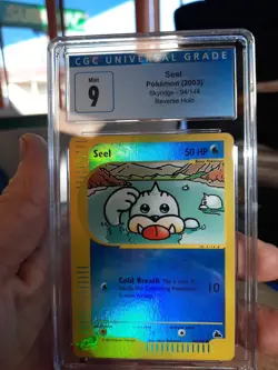 Seel cgc 9 MINT REVERSE HOLO Skyridge 2002 E-Reader 94/144 psa Card Pokemon Ccg - Image 1