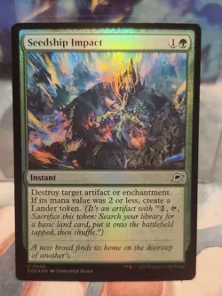 FOIL U 0205 Seedship Impact Uncommon Edge of Eternities MTG Card Instant - Image 1
