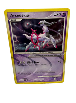 Arceus AR7 Rare Platinum Arceus Holo Pokemon Card Pokemon TCG - Image 1