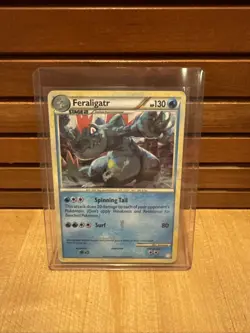 Pokemon TCG Feraligatr HeartGold SoulSilver Promo Card 20/123 Cracked Ice - Image 1