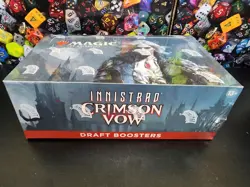 Magic The Gathering Innistrad Crimson Vow Draft Booster Box SEALED - Image 1
