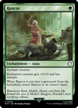 Rancor #205 | Near Mint | Fallout Magic MTG - Image 1