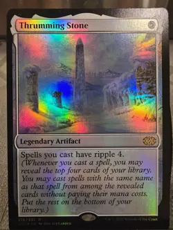 Thrumming Stone - Rare FOIL - Image 1