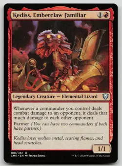 Kediss, Emberclaw Familiar U Commander Legends 188 NM - Image 1