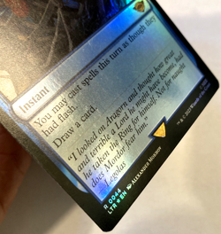 MTG Borne Upon a Wind *FOIL* Lord of the Rings 0044 NM - Image 2