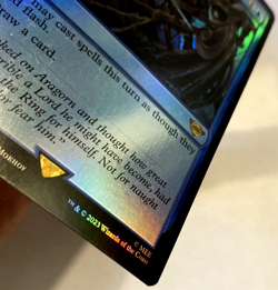 MTG Borne Upon a Wind *FOIL* Lord of the Rings 0044 NM - Image 3