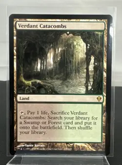 Magic The Gathering: Verdant Catacombs Zendikar Regular - VC1 - Image 1