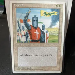 MTG Crusade Fourth Edition (1995) 4th - NM - English - Unplayed - Image 1