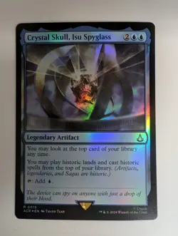 MTG - Crystal Skull, Isu Spyglass - R - ACR - Foil - 15 - Image 1