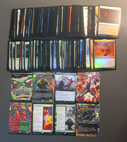 Magic MTG Marvel's Spider-Man Base Rare FOIL Lot (175) Extended art and more - Image 1