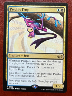 1x NM Psychic Frog - 0199 R MH3 - MTG Magic Never Played x1 - Image 1