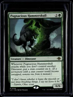 Pugnacious Hammerskull - 208 - LCI - NM - MTG Magic the Gathering - Image 1