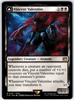 Vincent Valentine / Galian Beast - FINAL FANTASY MTG Magic the Gathering - Image 1