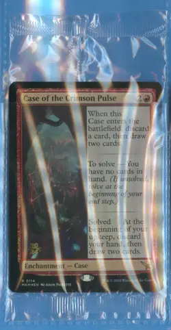 MTG:PreRelease Promo:Ravnica: Murders at Karlov Manor: Case of the Crimson Pulse - Image 1