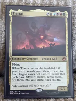 Tiamat Adventures in the Forgotten Realms Regular - Image 1