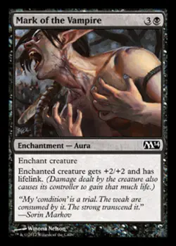 Magic 2014 - Mark of the Vampire - Foil - Image 1