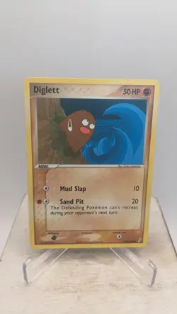 2006 Pokemon TCG Diglett #50/100 Crystal Guardians Regular Lightly Played Card - Image 1