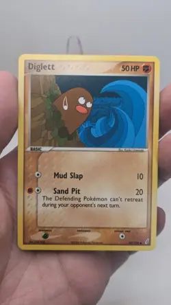 2006 Pokemon TCG Diglett #50/100 Crystal Guardians Regular Lightly Played Card - Image 4