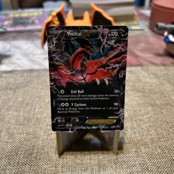 Pokemon Yveltal EX XY08 Ultra Rare XY Black Star Promo NM - Image 1