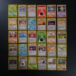 30x WOTC Poor Pokemon Karten Sammlung gemischt div. Set TCG non Holo /BF - Image 2