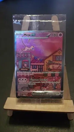 Pokemon Mew ex SVP EN 053 Promo Full Art Black Star Sealed NM/Mint Holo - Image 2