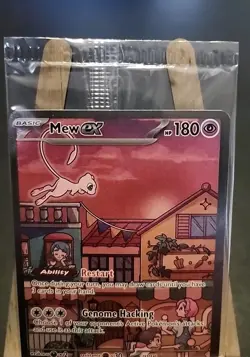 Pokemon Mew ex SVP EN 053 Promo Full Art Black Star Sealed NM/Mint Holo - Image 5