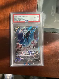 Pokemon TCG Lumineon v 156/172 Brilliant Stars Sword & Shield PSA 10! Gem Mint - Image 1