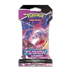 Pokemon TCG Fusion Strike Sleeved Booster Pack 10 Packs Factory Sealed - Image 3