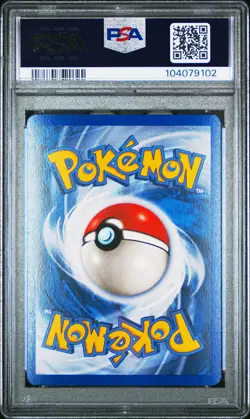 2005 POKEMON EX DEOXYS #6 CRAWDAUNT-REVERSE FOIL PSA 6 - Image 2