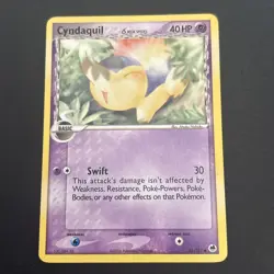 Cyndaquil Delta Species 45/101 EX Dragon Frontiers Pokemon TCG NM 2006 - Image 1