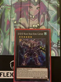 Yugioh 1x D/D/D Wave High King Caesar Super Rare MINT OP24-EN009 - Image 1